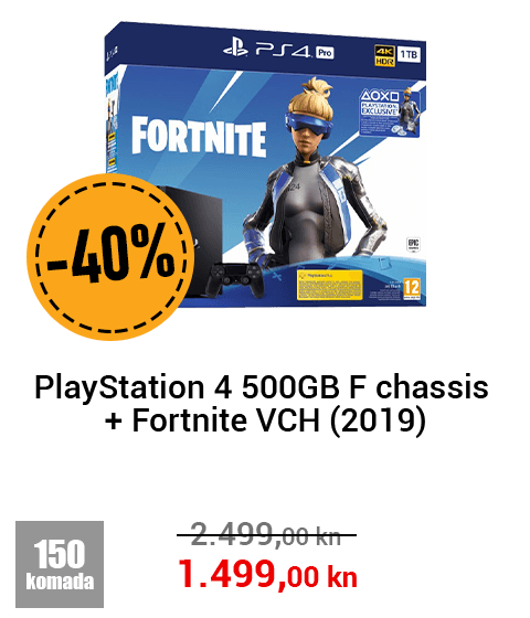 Black friday popust na paket Playstation 4 konzola i Fortnite